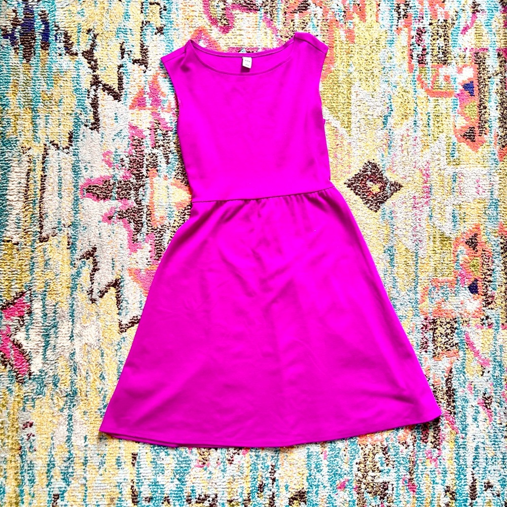 Magenta Sleeveless Dress